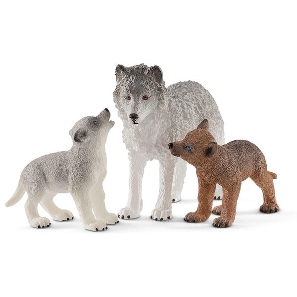 【SALE／10%OFF WILD 42472 pups with wolf Mother LIFE schleich | ぬいぐるみ