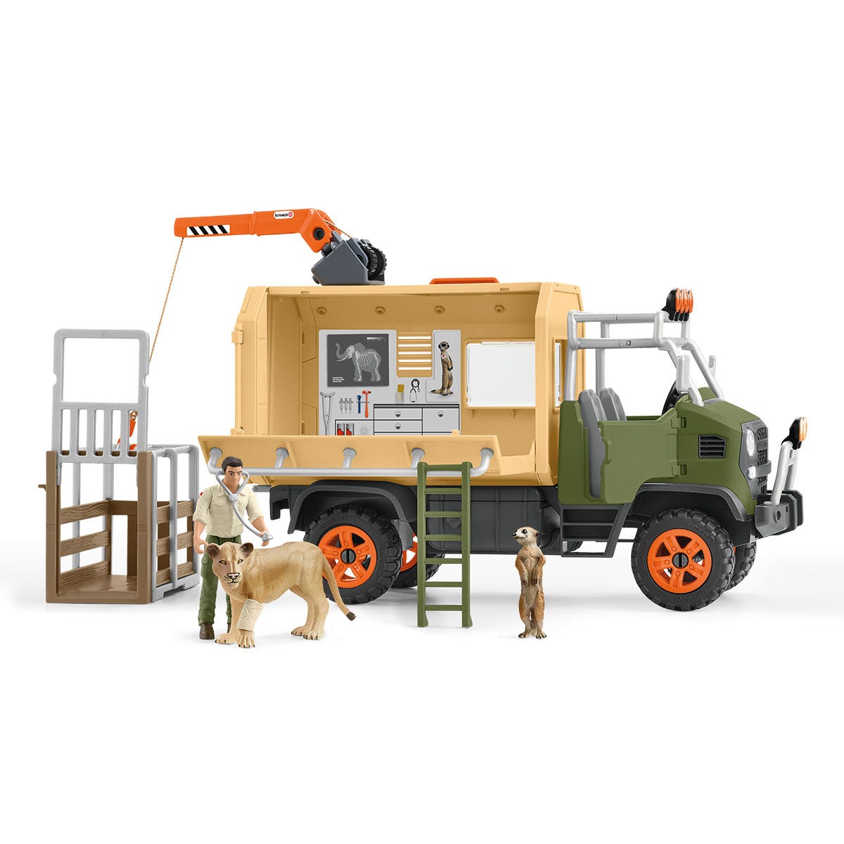 Jungle animal hot sale rescue playset