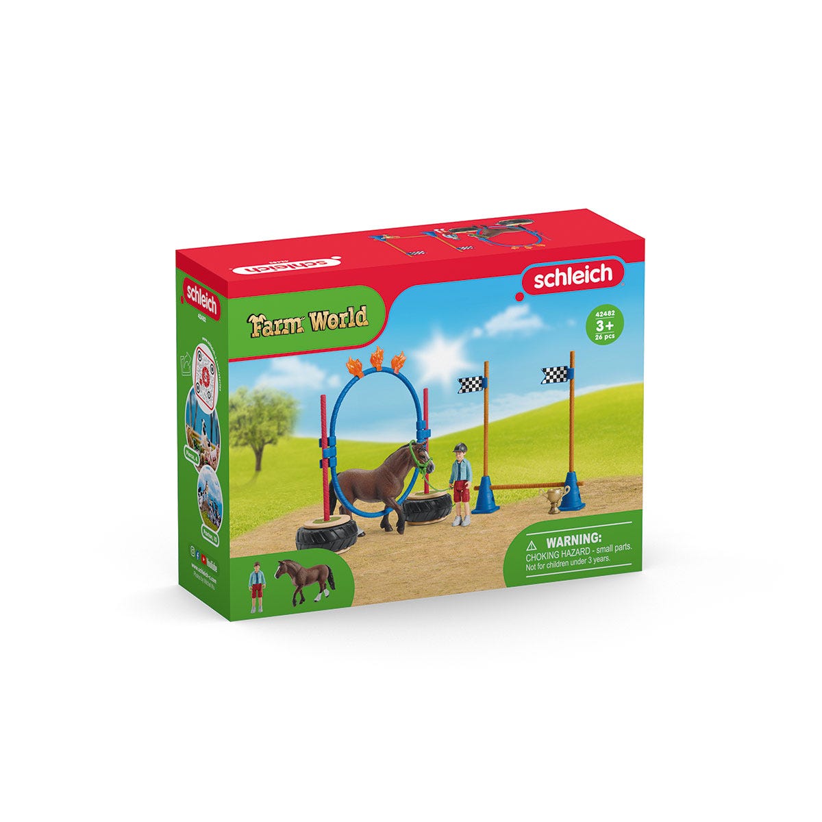 Pony agility race 42482 | Schleich USA Inc.