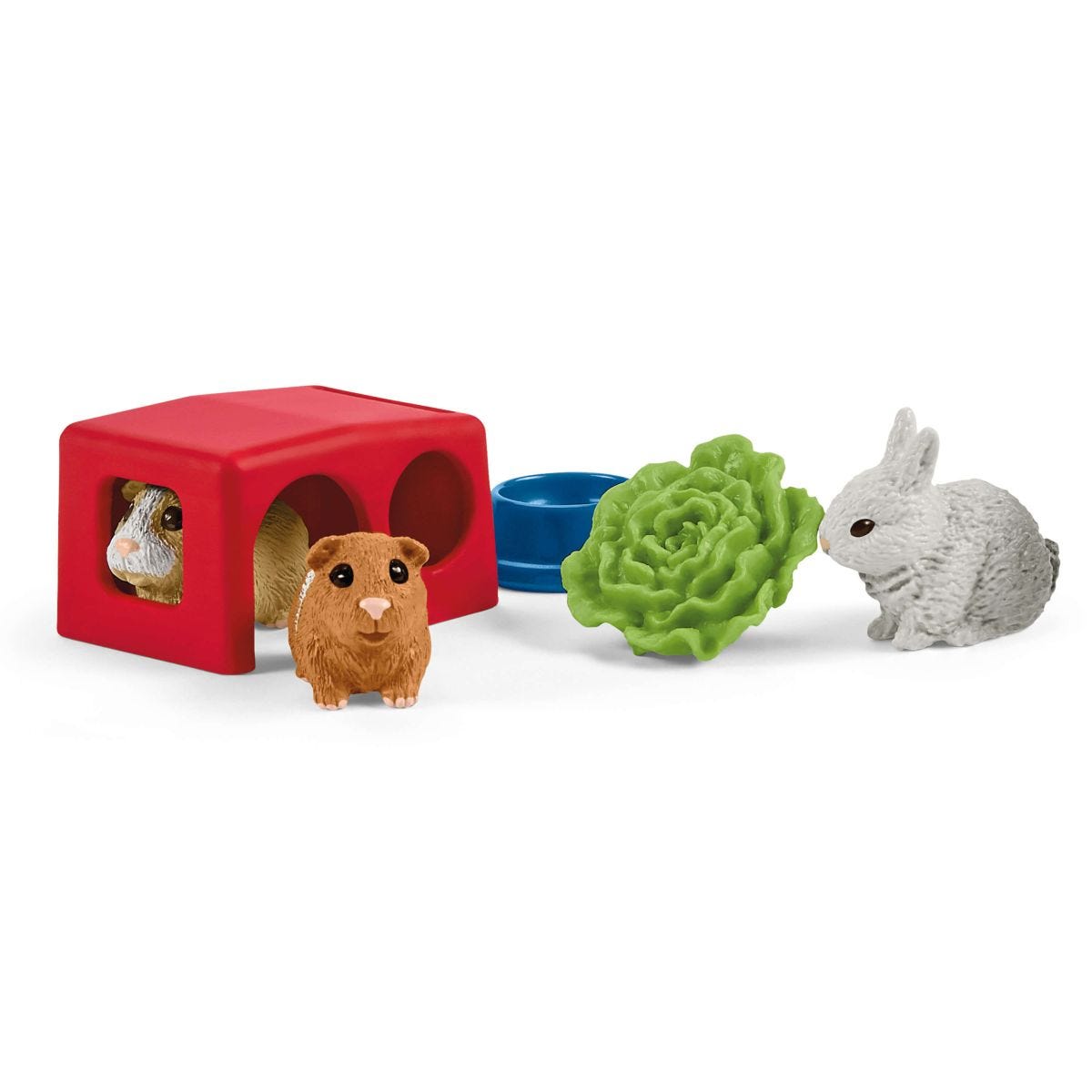 Schleich rabbit hutch clearance set