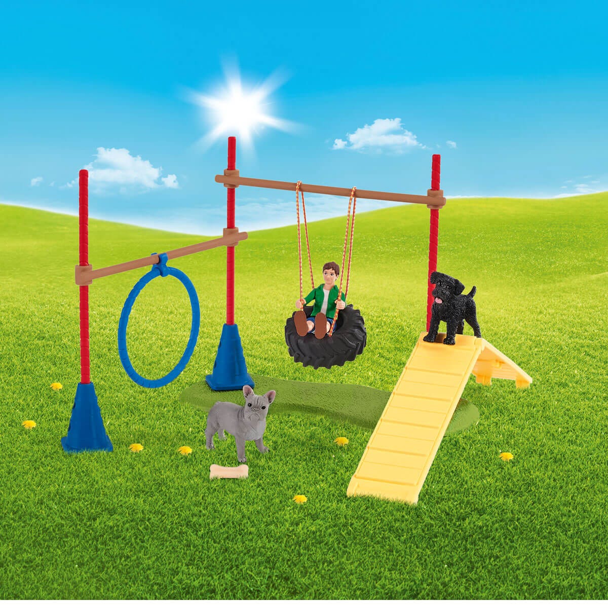 Puppy Agility Training 42536 | Schleich USA Inc.