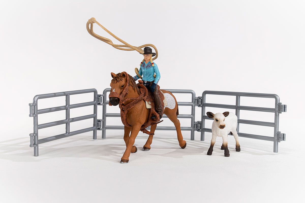 Cowgirl Team Roping Fun 42577 | Schleich USA Inc.