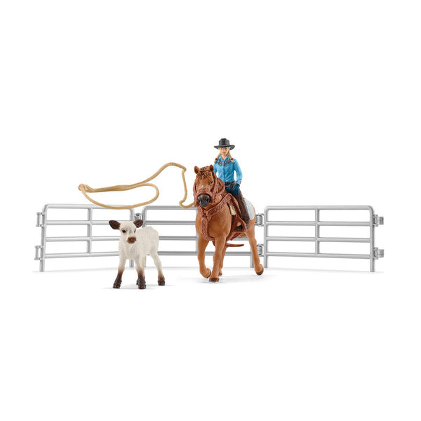 Cowgirl Team Roping Fun 42577 | Schleich USA Inc.