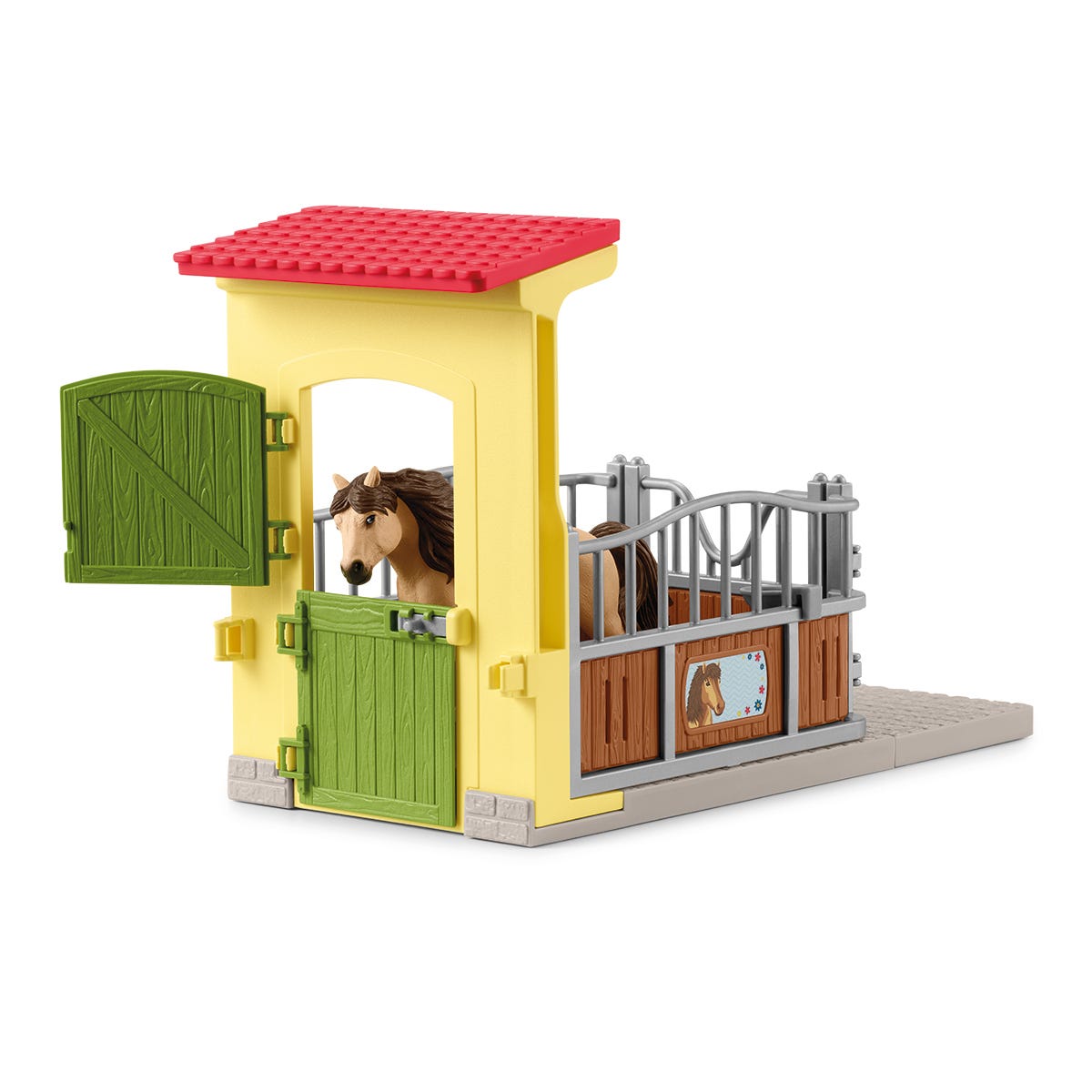 Pony Box with Iceland Pony Stallion 42609 | Schleich USA Inc.