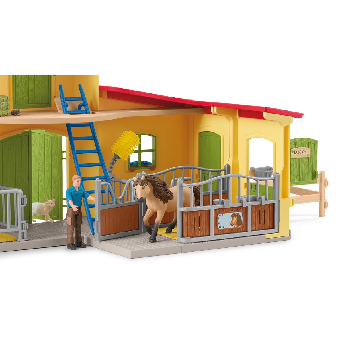 Pony Box with Iceland Pony Stallion 42609 | Schleich USA Inc.