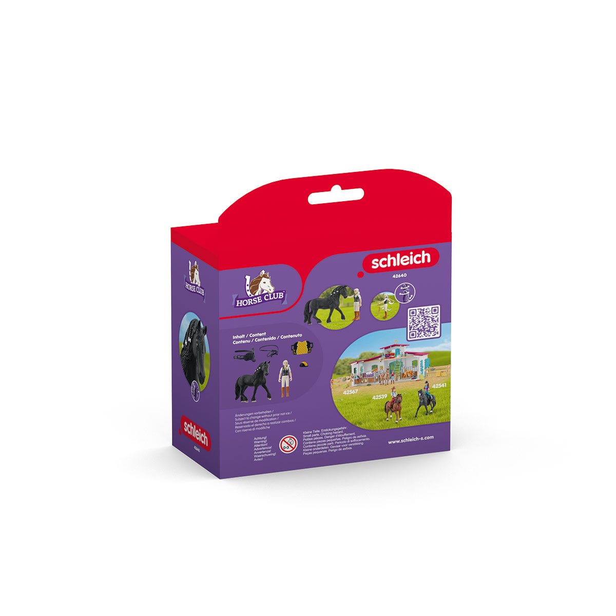 Schleich - さくら様 Amazon.com: Schleich Horse Club - 7 PC Rider and Horse Toy