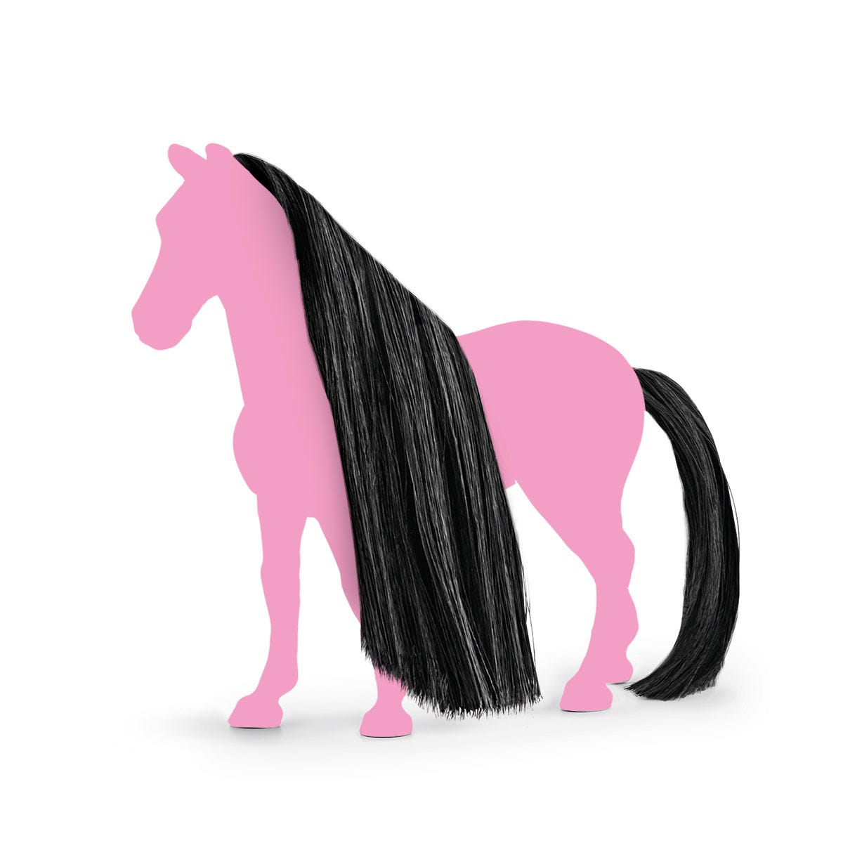 Hair Beauty Horses Black