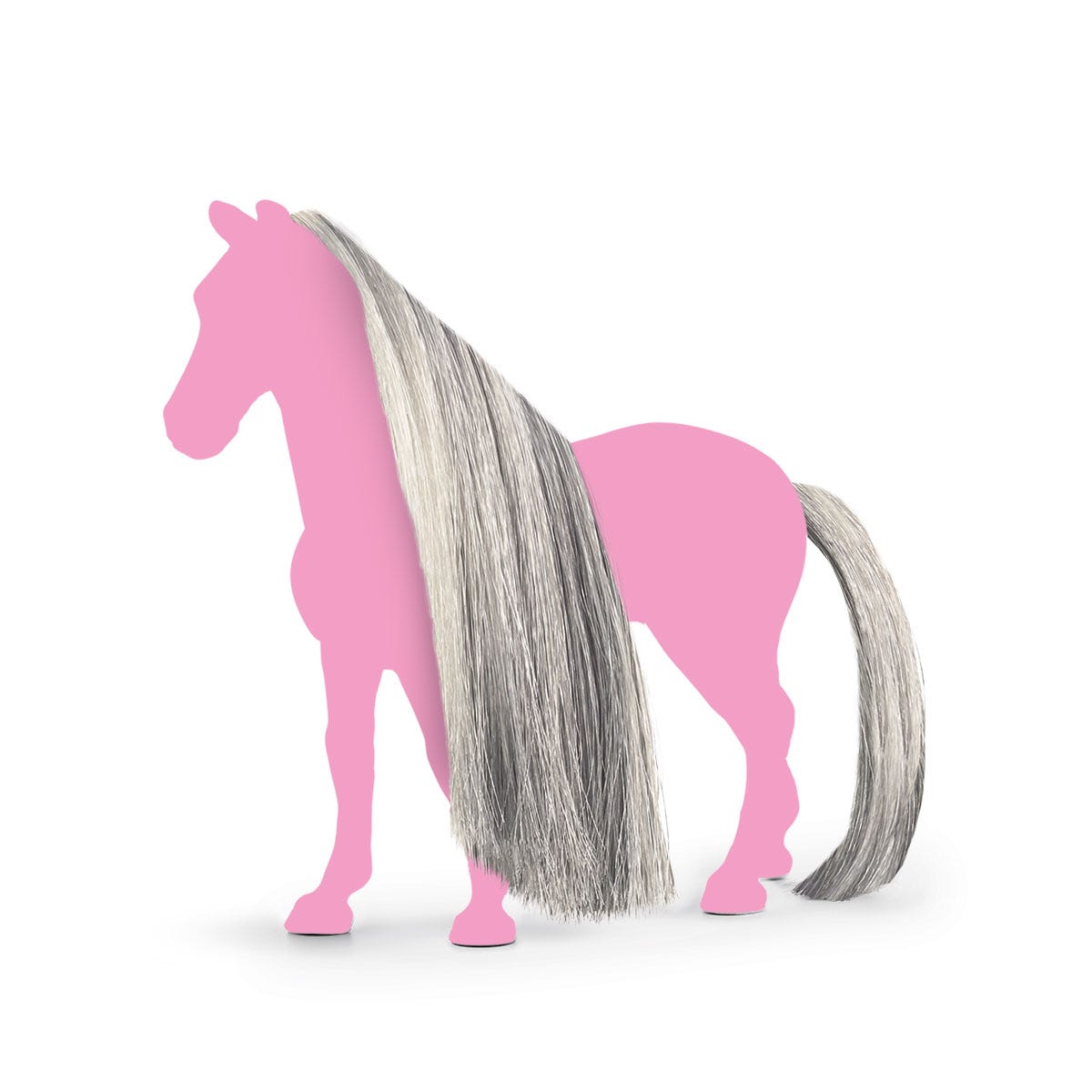 Hair Beauty Horses Gray