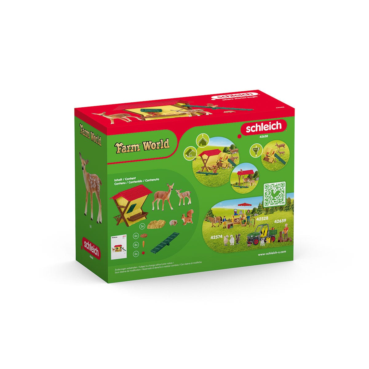 Feeding the Forest Animals 42658 | Schleich USA Inc.
