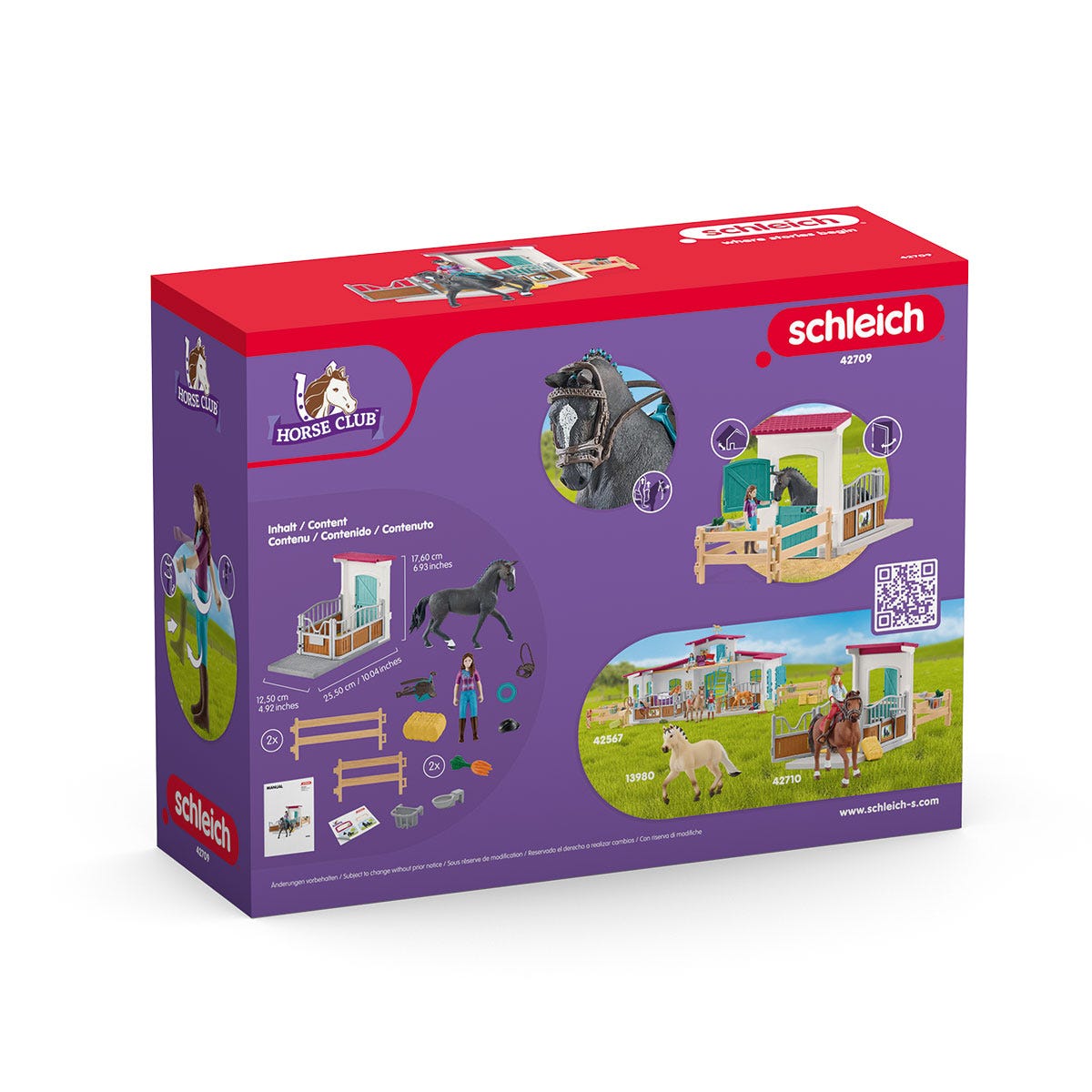 Horse Box with HORSE CLUB Lisa & Storm 42709 | Schleich USA Inc.