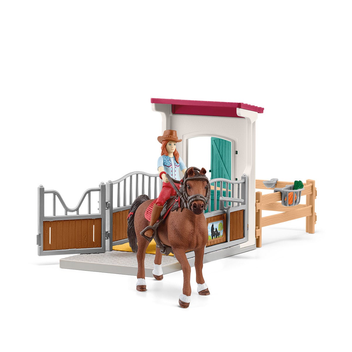 Horse Box with HORSE CLUB Hannah & Cayenne