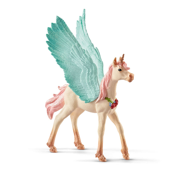 Decorated unicorn Pegasus, foal 70575 | Schleich USA Inc.