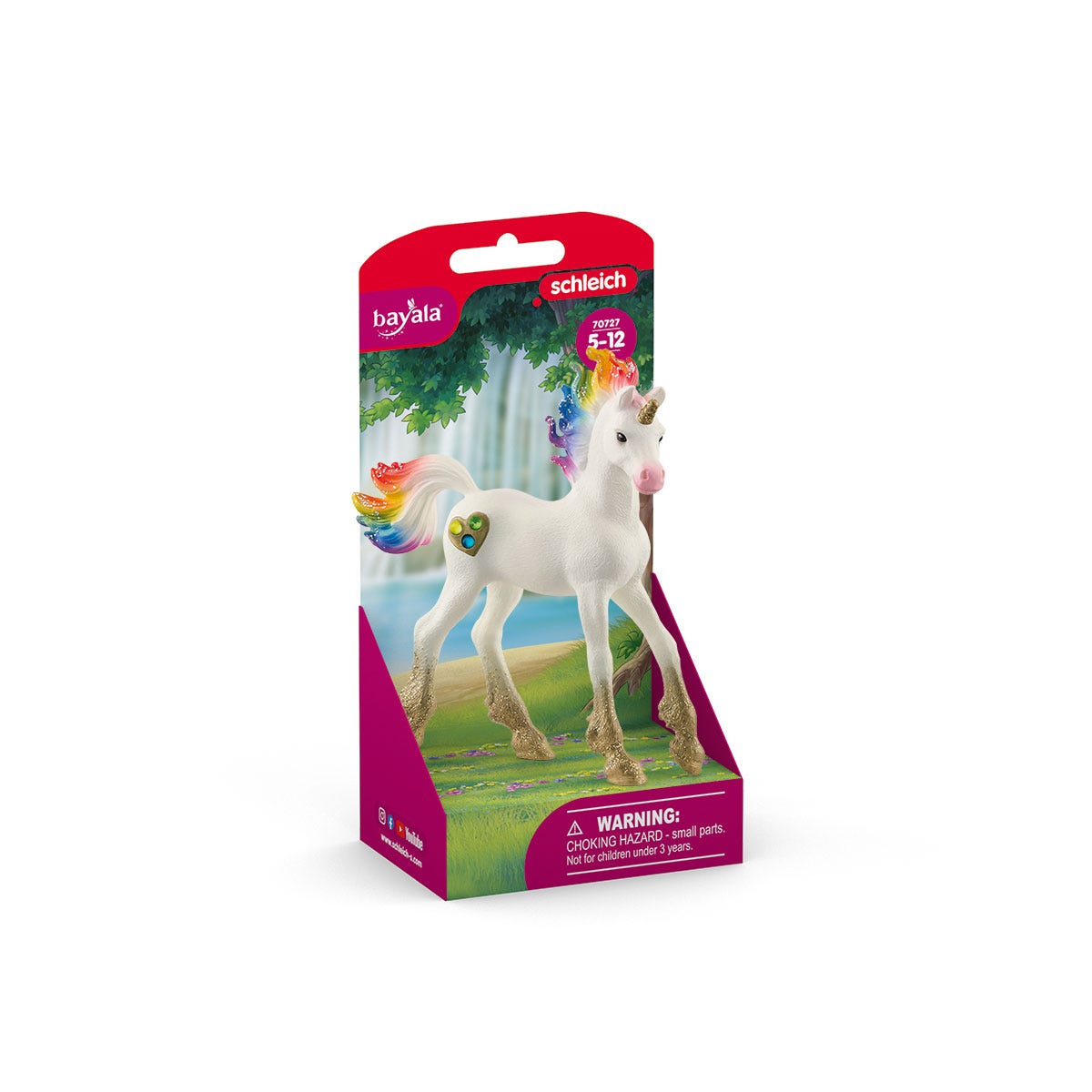 Rainbow Love Unicorn Foal 70727 BAYALA® | schleich
