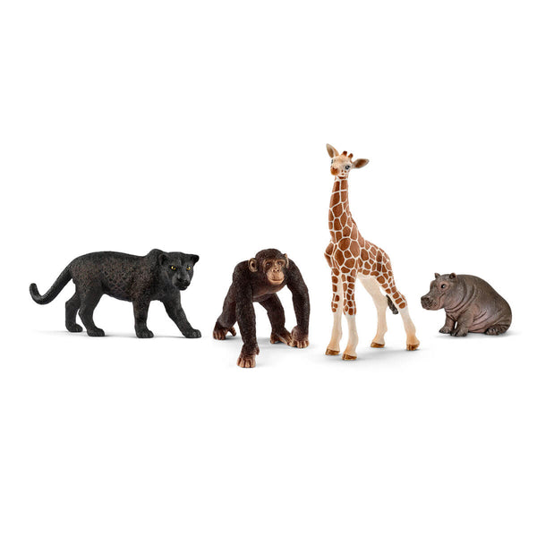 Schleich Animals 41384 Wild Life North America Scenery Pack