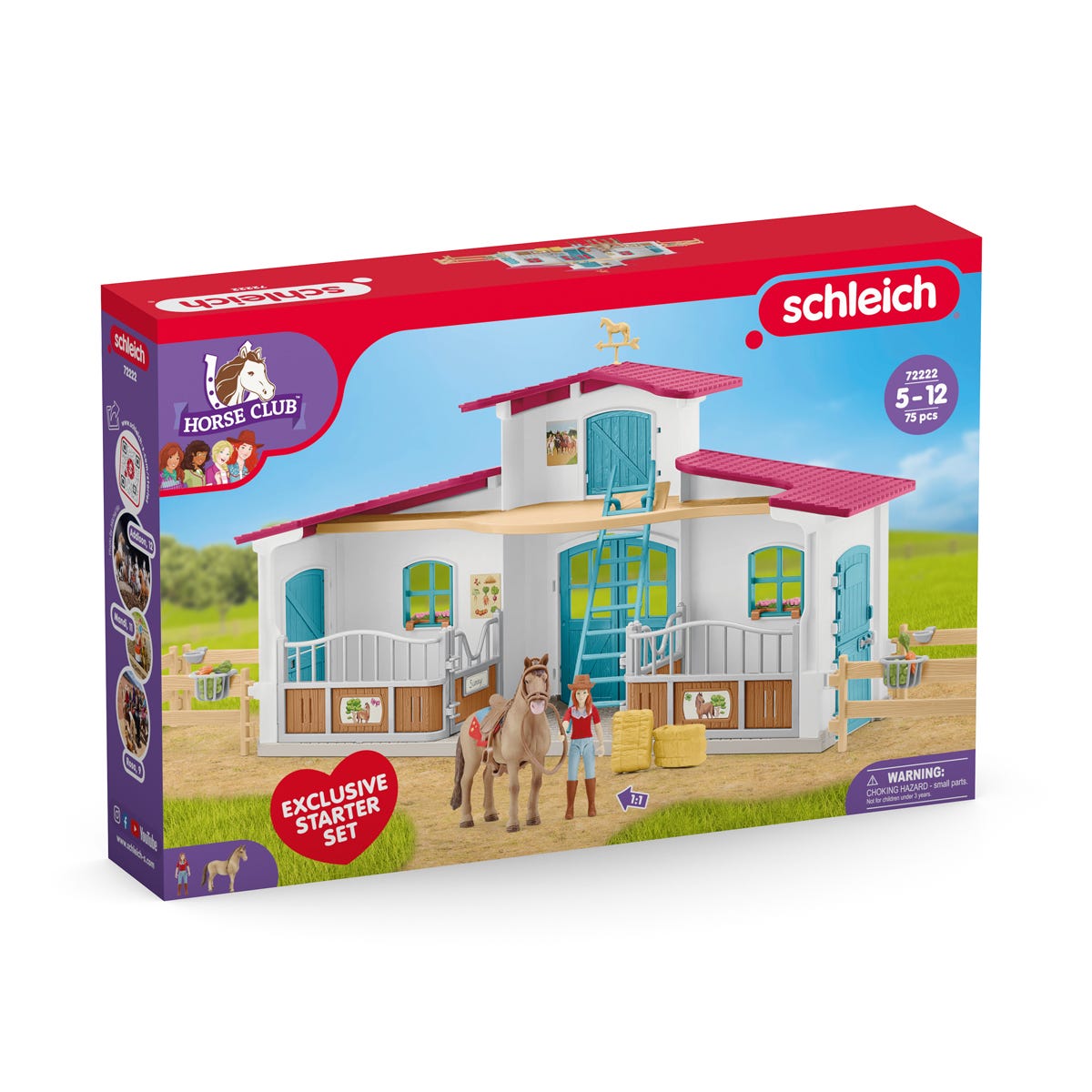 Schleich Horse Club Blind Bag – Confezione Da 2 Sacchetti Sorpresa Con Personaggi Misteriosi, Multicolore