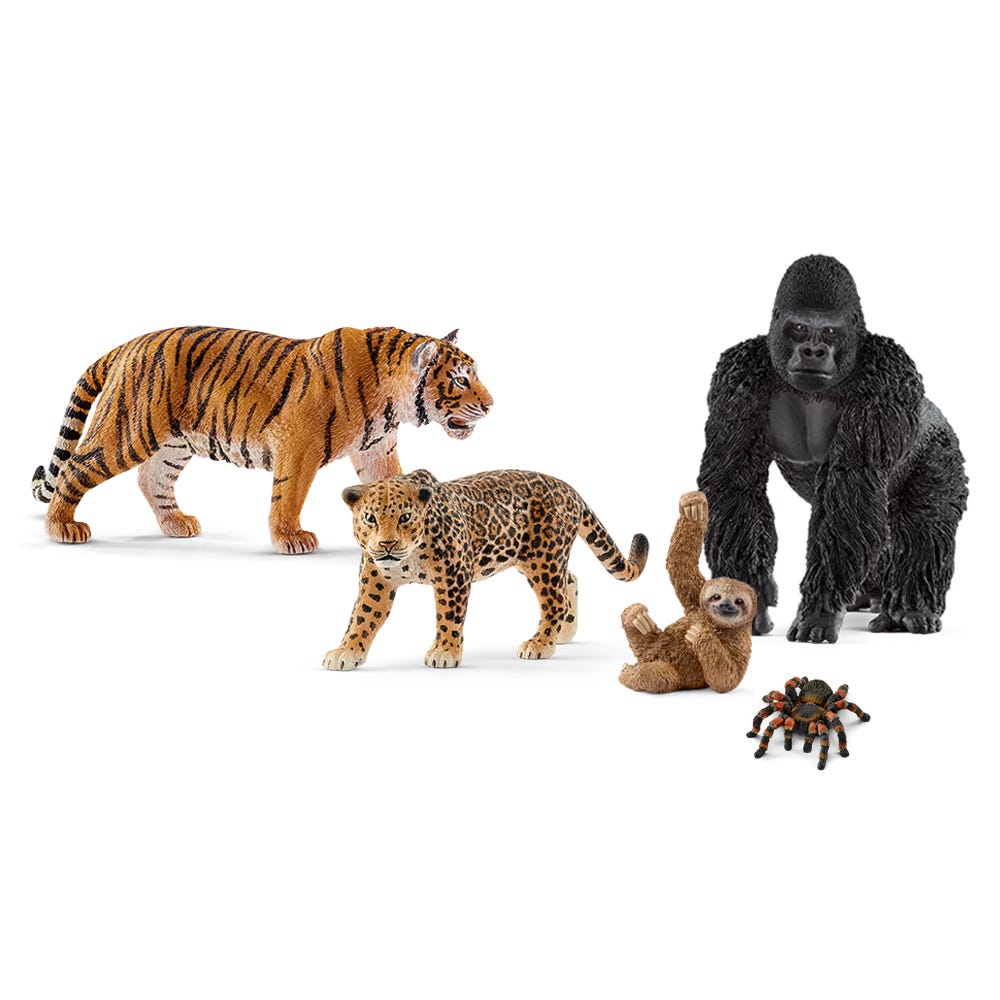 5-Piece Jungle Animal Bundle