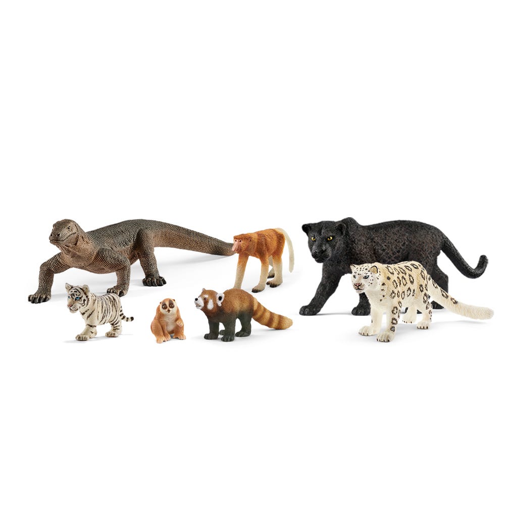 7-Piece Asian Animal Bundle