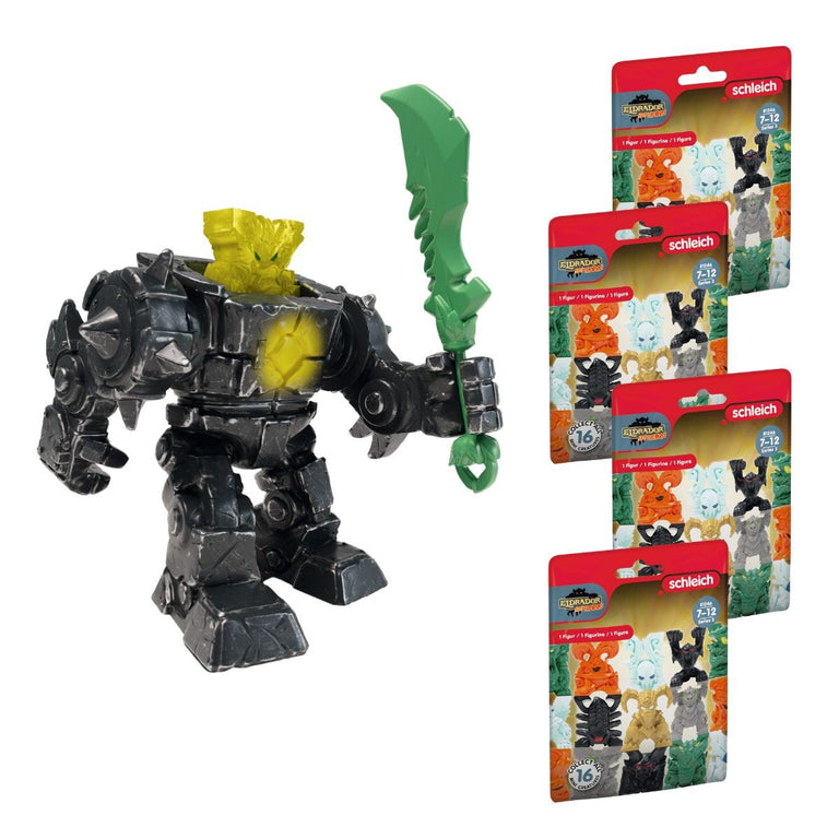 Schleich Shadow Master Robot with Mini Creature main image 0